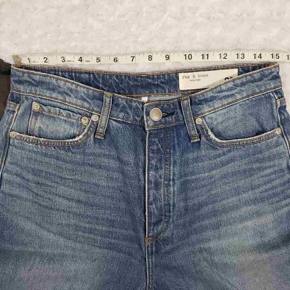 Rag and Bone Alex High Rise Straight Jean - Picture 6 of 10